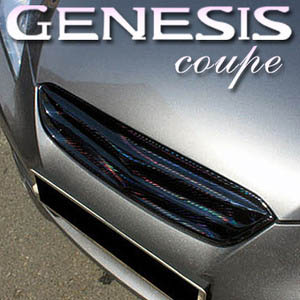 [ Genesis Coupe auto parts ] 3D Hologlam Self-luminous Tuning Grill
